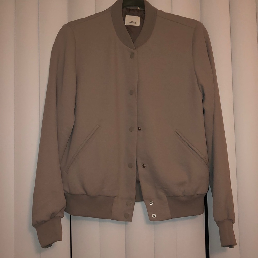 Grey Wilfred bomber jacket